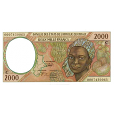 P103Cg Congo Republic - 2000 Francs Year 2000 P103Cg Congo Republic - 2000 Francs Year 2000